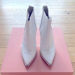 Acne Studios Jemma white bootie